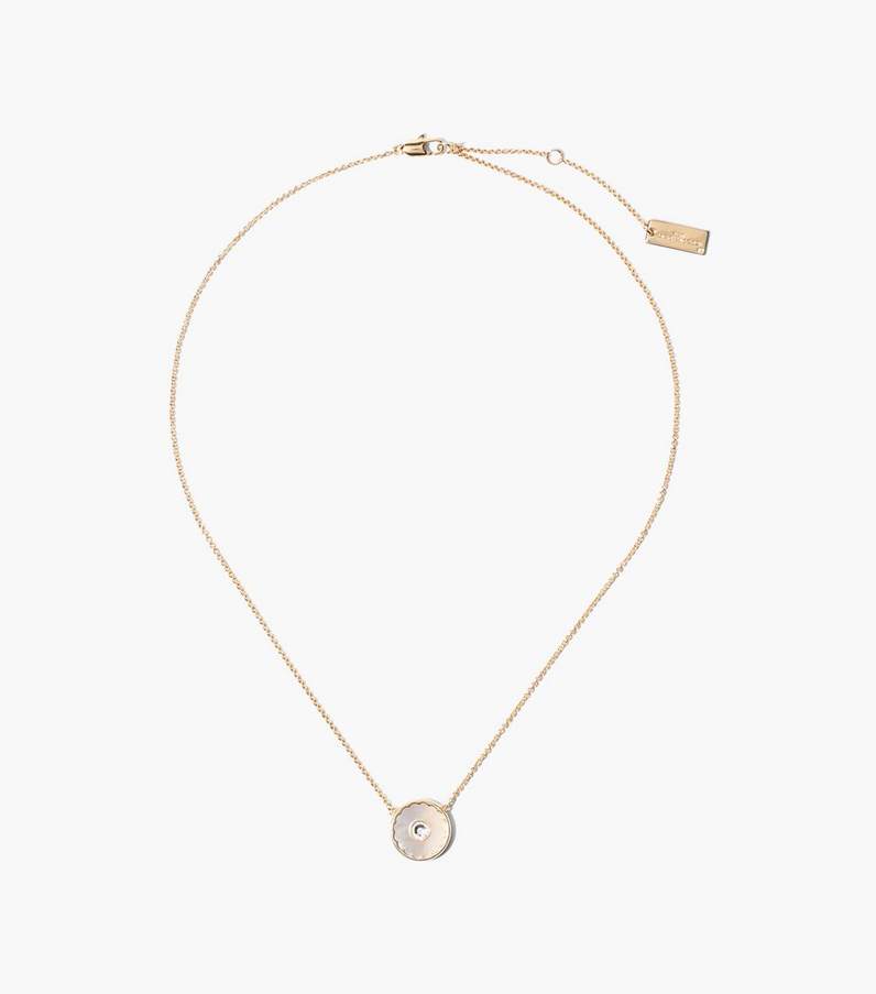 The Medallion Mother of Pearl Pendant | Marc Jacobs | Official Site